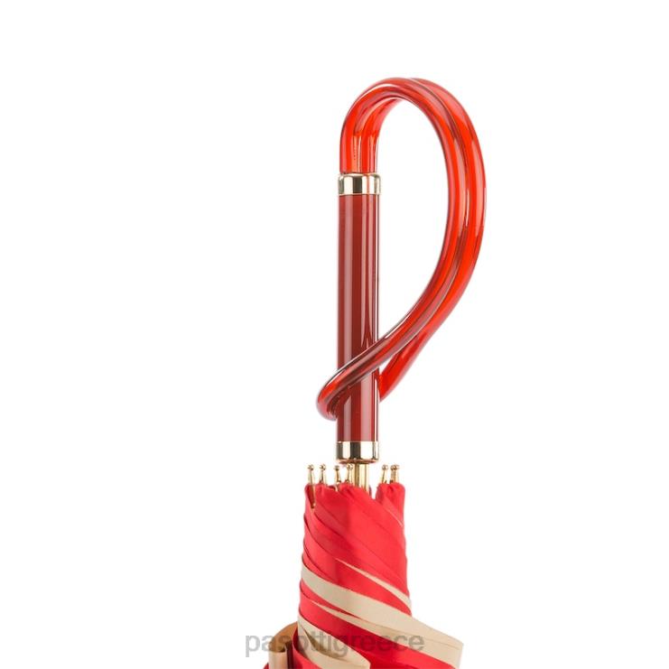 ομπρέλα | PASOTTI 189 21065-21 a - ομπρέλα με κόκκινη ντάλια διπλό ύφασμα 2N6B8331 γυναίκες